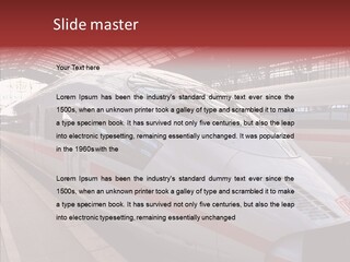 Departure Construction Urban PowerPoint Template