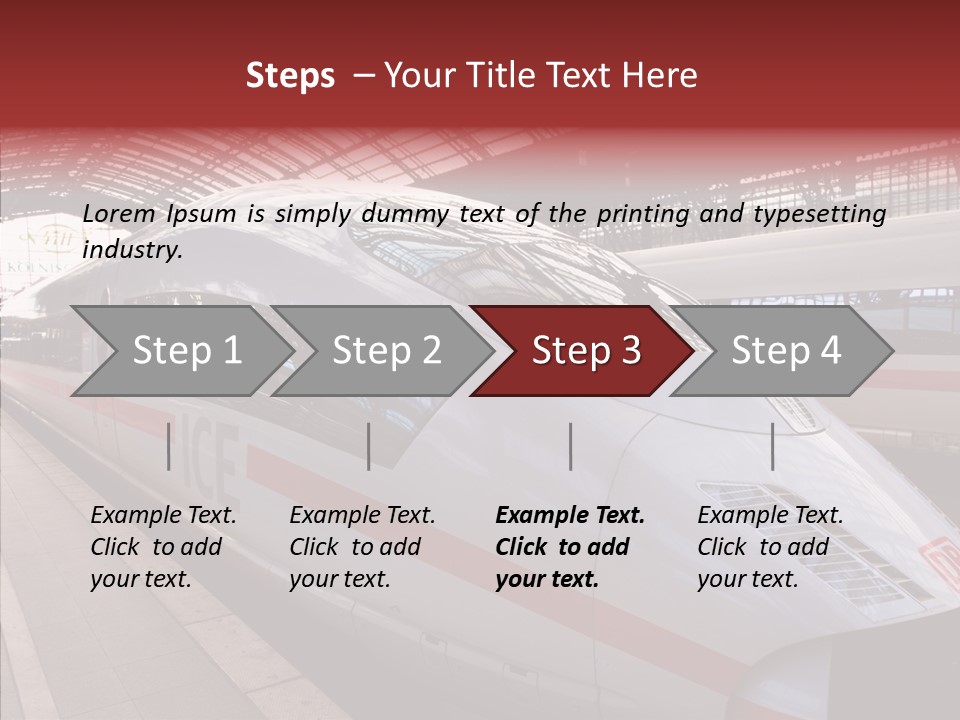 Departure Construction Urban PowerPoint Template