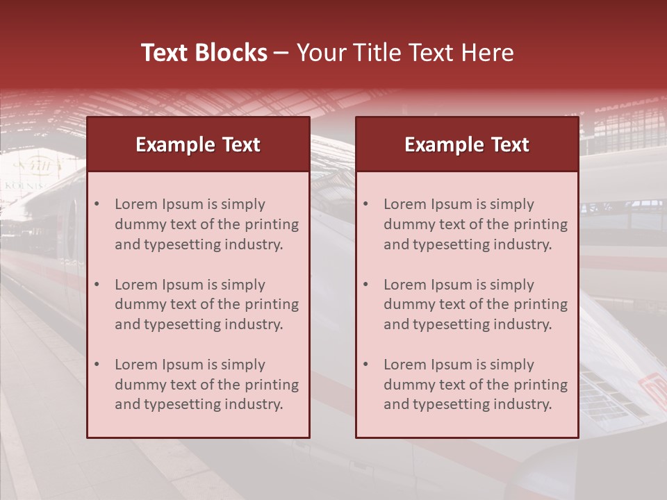 Departure Construction Urban PowerPoint Template