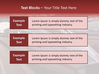 Departure Construction Urban PowerPoint Template