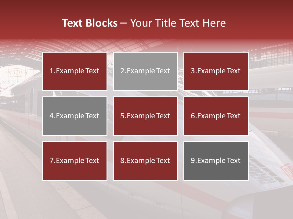 Departure Construction Urban PowerPoint Template