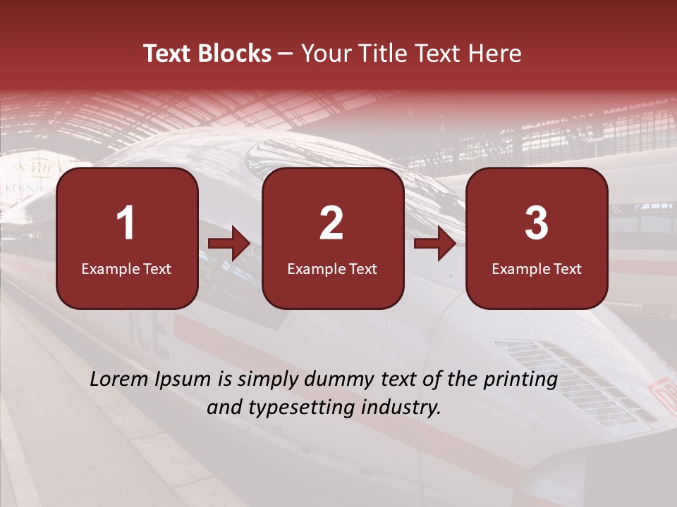 Departure Construction Urban PowerPoint Template