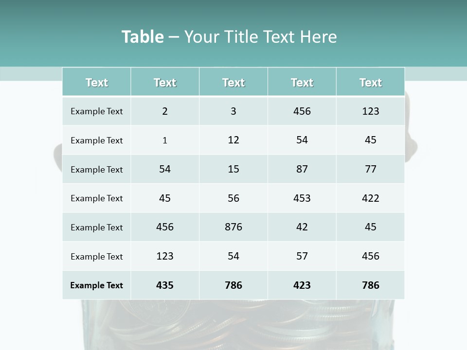 Market Budget Wealth PowerPoint Template