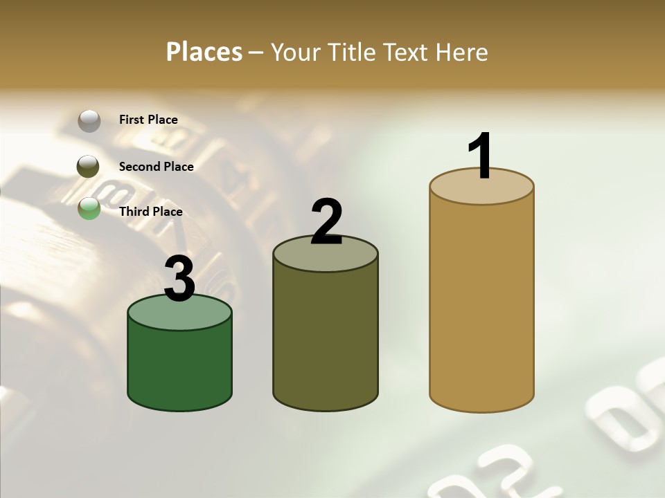Number Photography Nobody PowerPoint Template