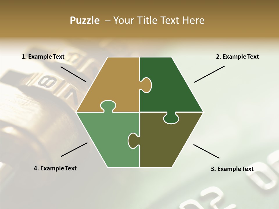 Number Photography Nobody PowerPoint Template