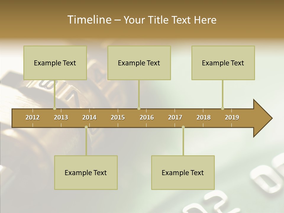 Number Photography Nobody PowerPoint Template