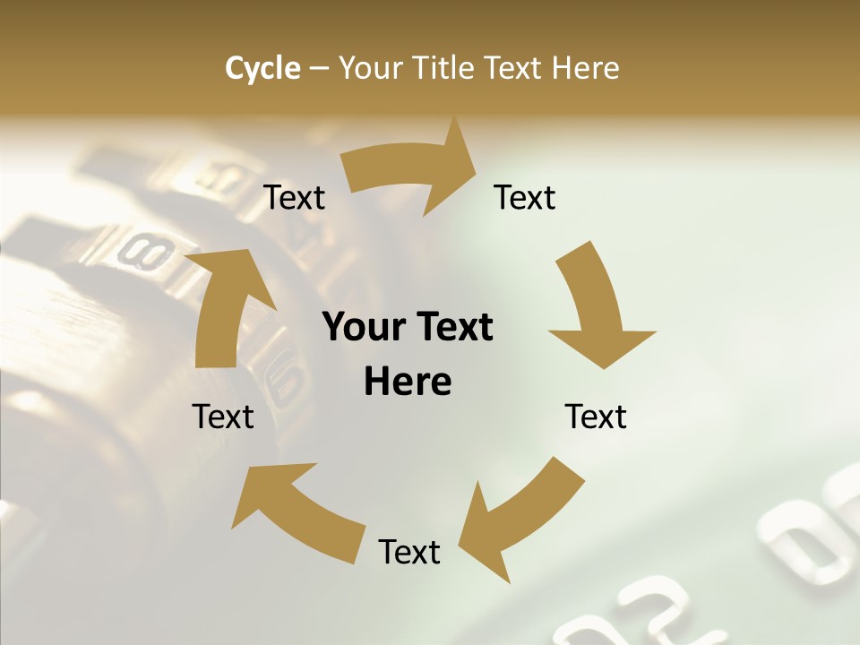 Number Photography Nobody PowerPoint Template