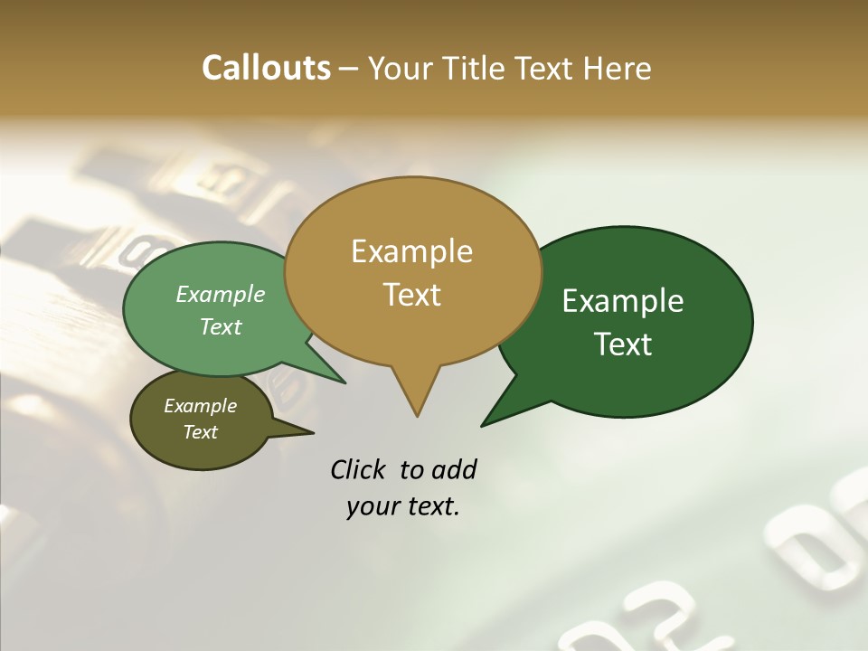 Number Photography Nobody PowerPoint Template