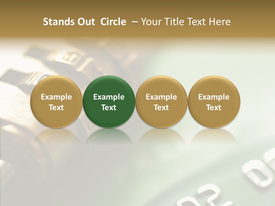 Number Photography Nobody PowerPoint Template