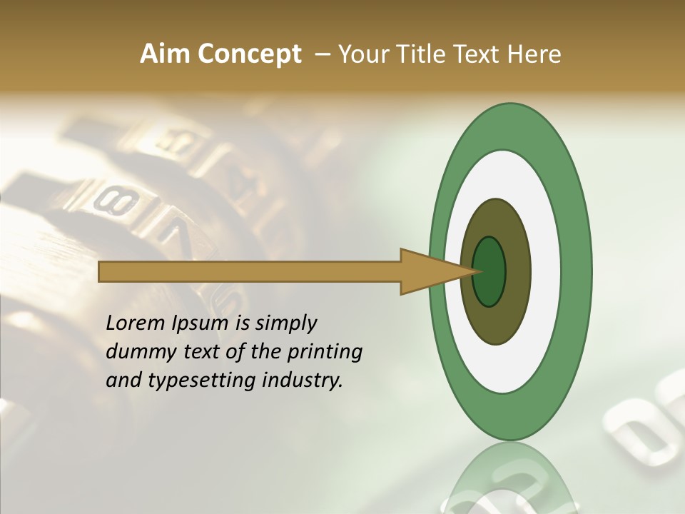 Number Photography Nobody PowerPoint Template