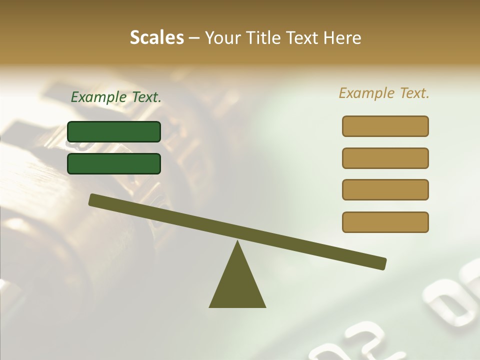 Number Photography Nobody PowerPoint Template