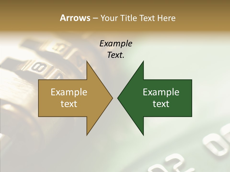 Number Photography Nobody PowerPoint Template