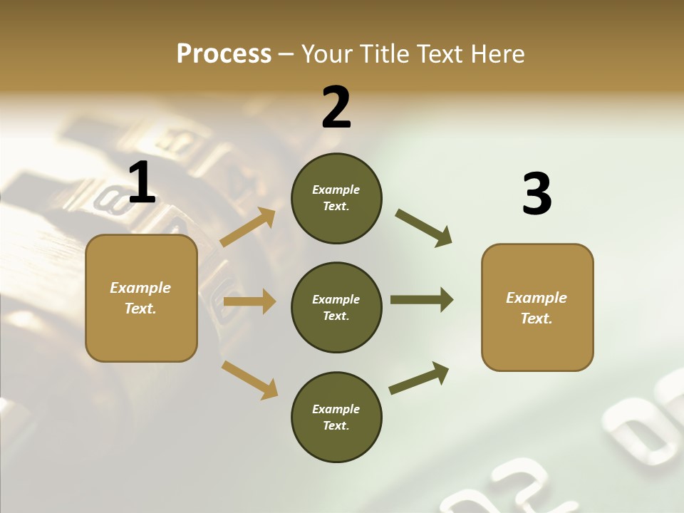 Number Photography Nobody PowerPoint Template