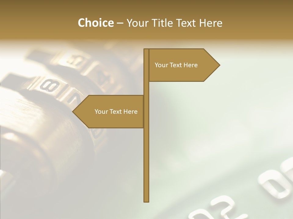 Number Photography Nobody PowerPoint Template