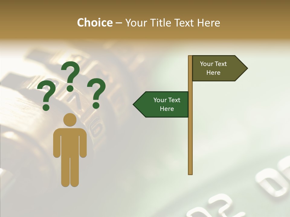Number Photography Nobody PowerPoint Template