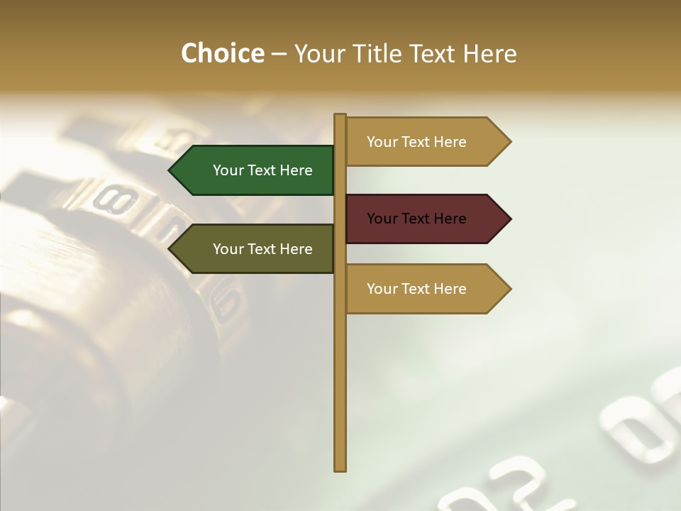 Number Photography Nobody PowerPoint Template