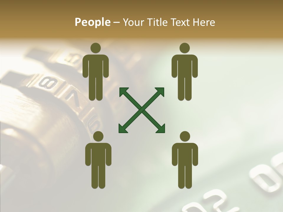 Number Photography Nobody PowerPoint Template