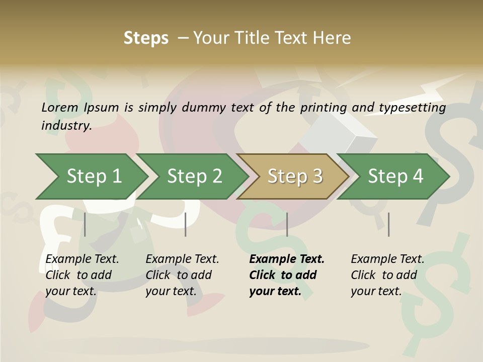 Cartoon Cash Dragnet PowerPoint Template