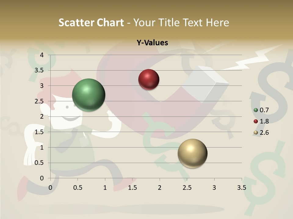 Cartoon Cash Dragnet PowerPoint Template