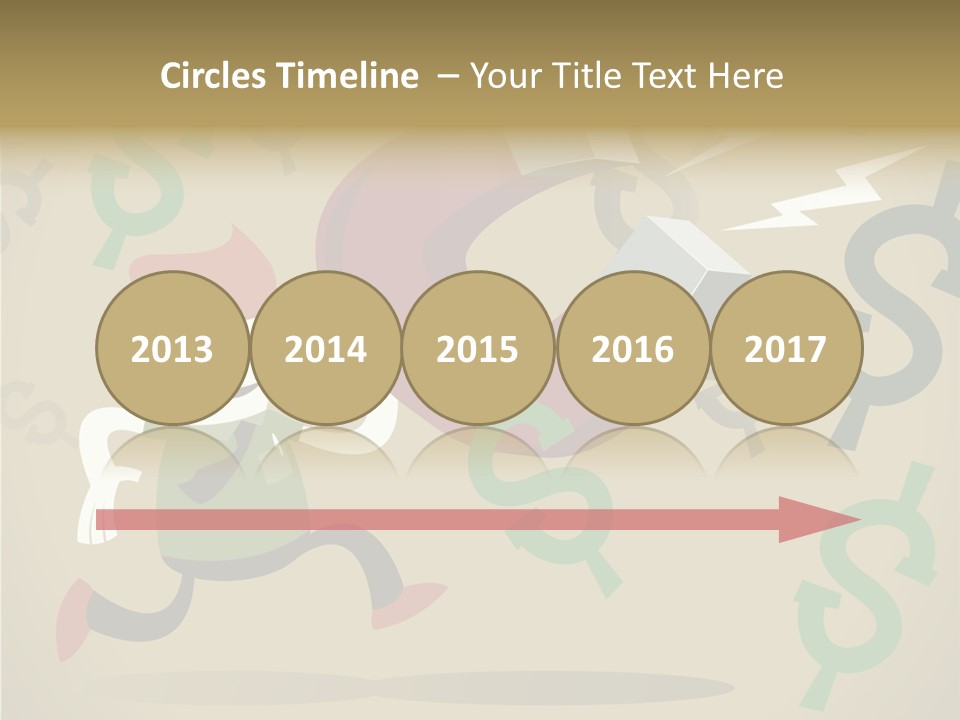 Cartoon Cash Dragnet PowerPoint Template