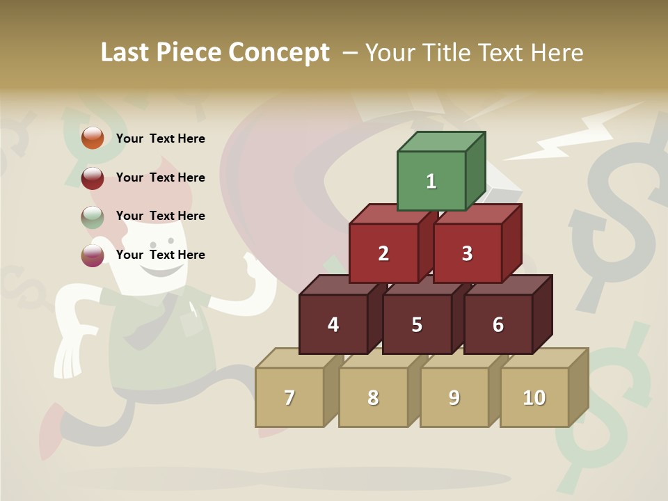 Cartoon Cash Dragnet PowerPoint Template