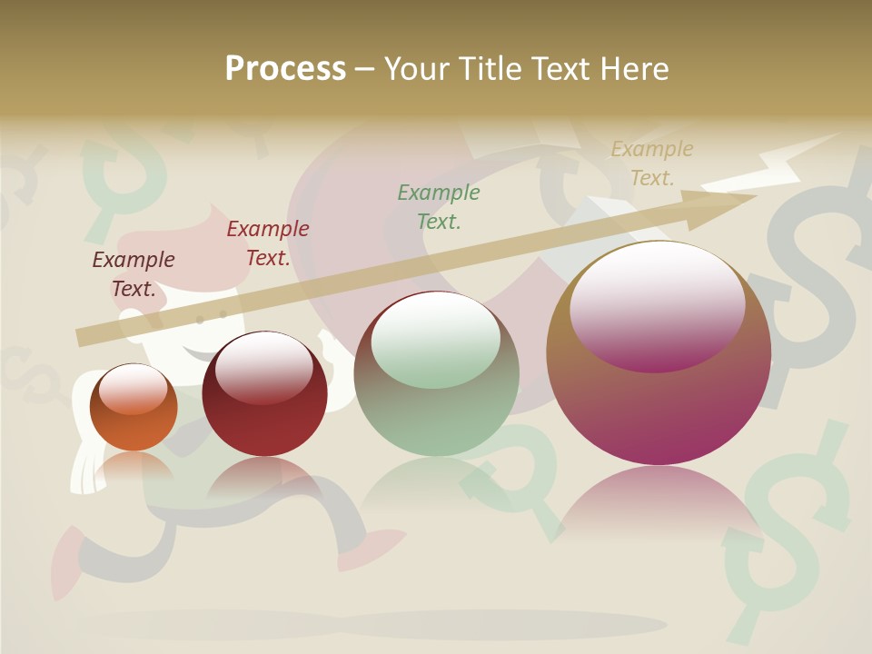 Cartoon Cash Dragnet PowerPoint Template