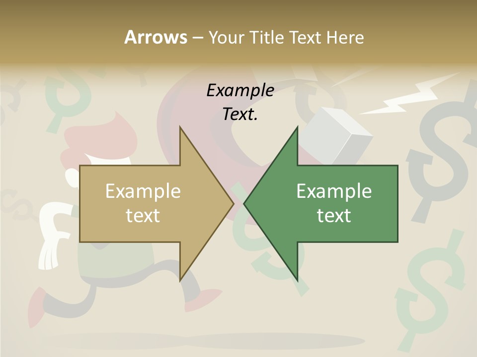 Cartoon Cash Dragnet PowerPoint Template