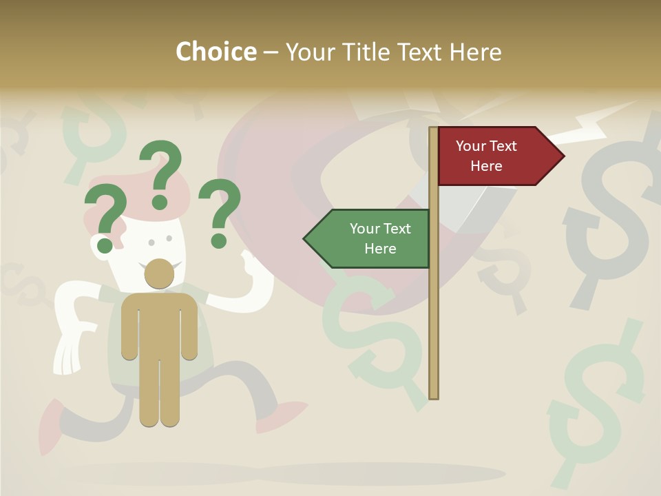 Cartoon Cash Dragnet PowerPoint Template