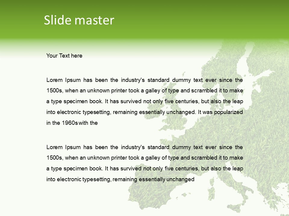 Team Austria Poland PowerPoint Template