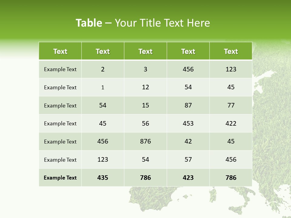 Team Austria Poland PowerPoint Template