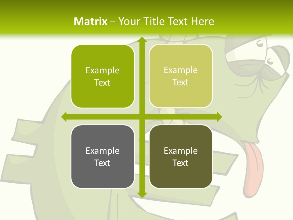 Rope Illustration Hang PowerPoint Template