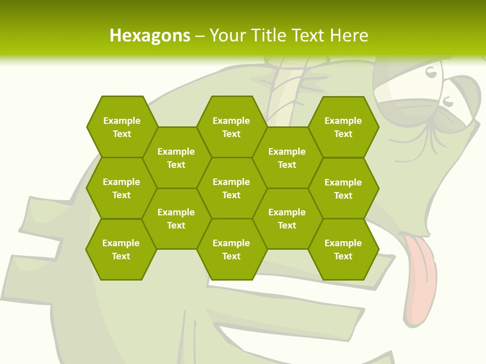 Rope Illustration Hang PowerPoint Template