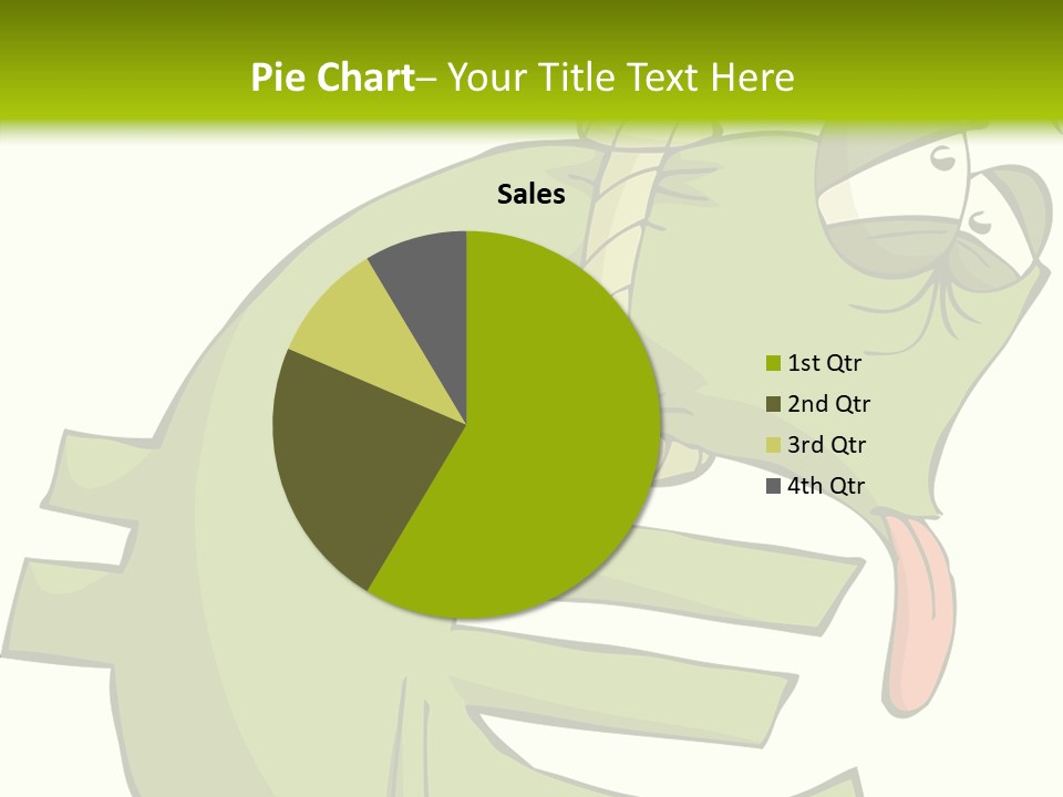 Rope Illustration Hang PowerPoint Template