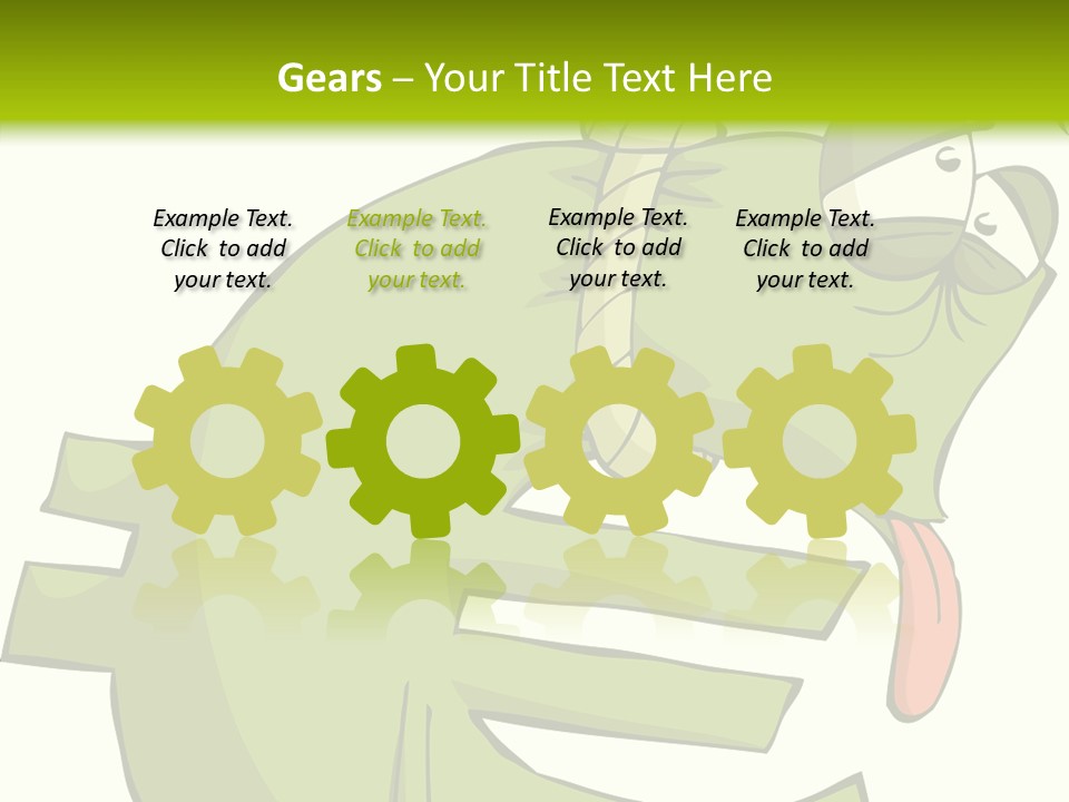 Rope Illustration Hang PowerPoint Template