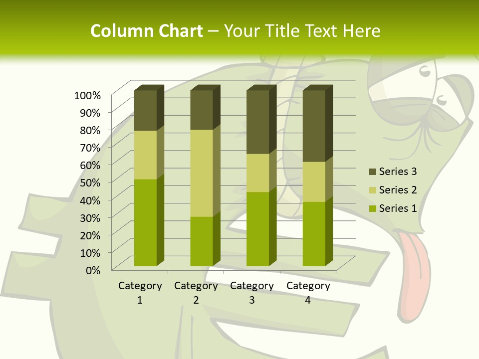 Rope Illustration Hang PowerPoint Template