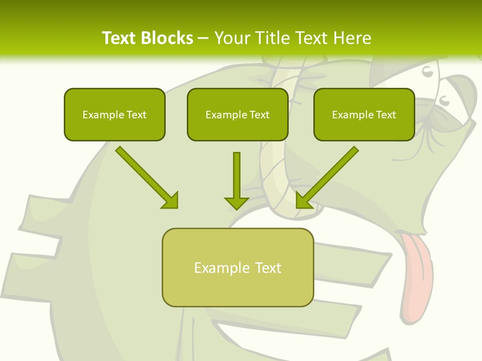 Rope Illustration Hang PowerPoint Template