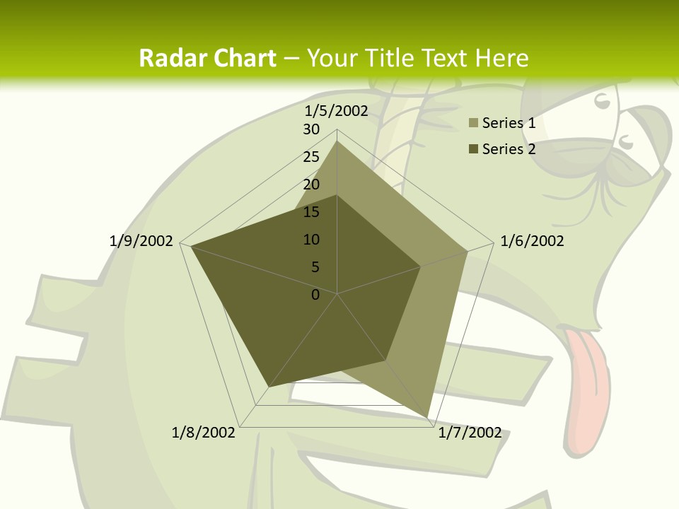 Rope Illustration Hang PowerPoint Template