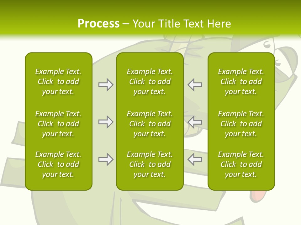 Rope Illustration Hang PowerPoint Template