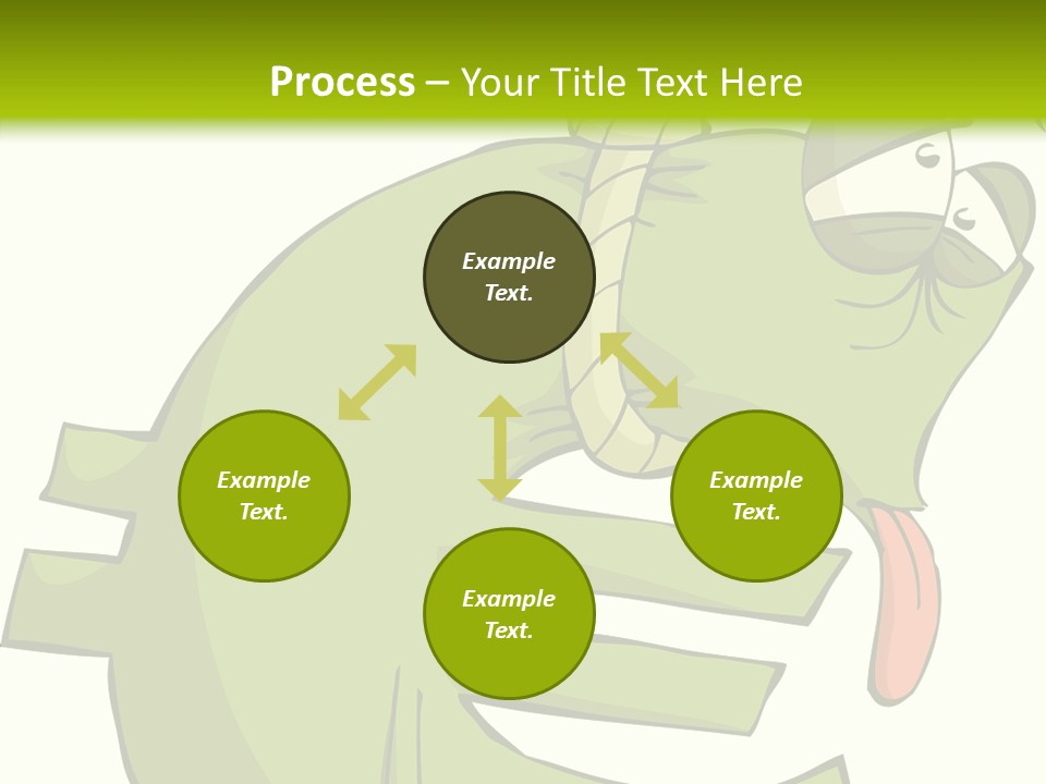 Rope Illustration Hang PowerPoint Template