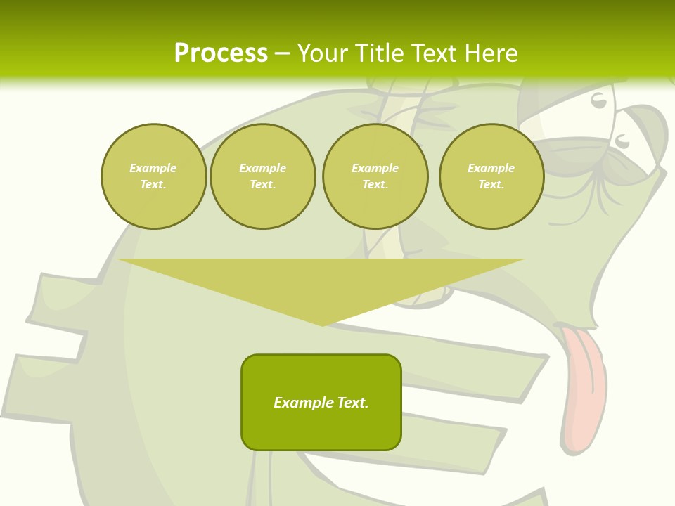 Rope Illustration Hang PowerPoint Template