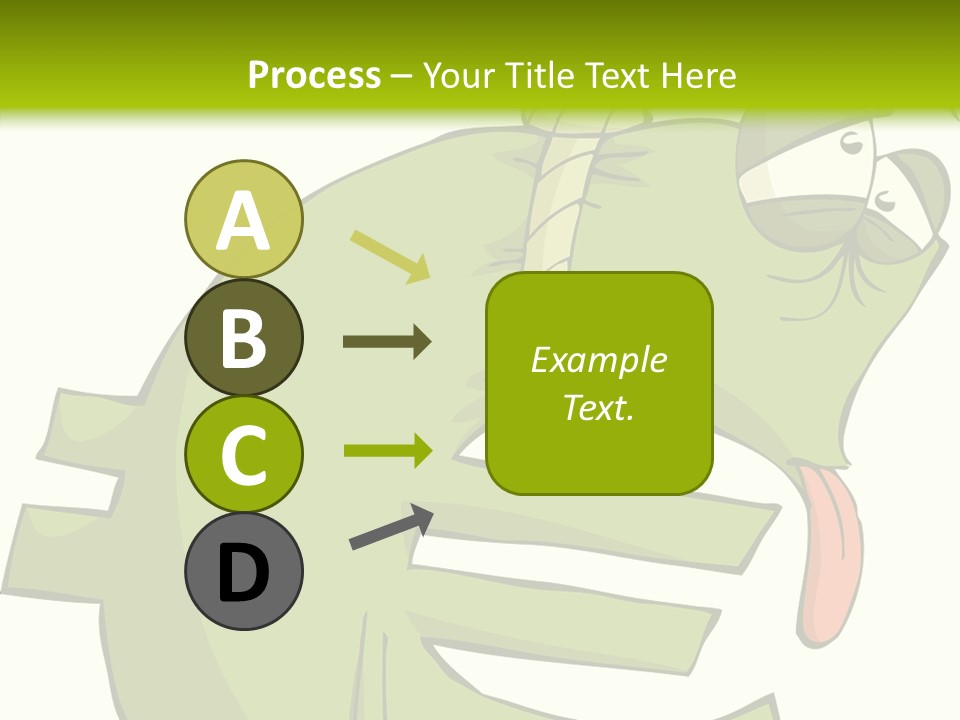 Rope Illustration Hang PowerPoint Template