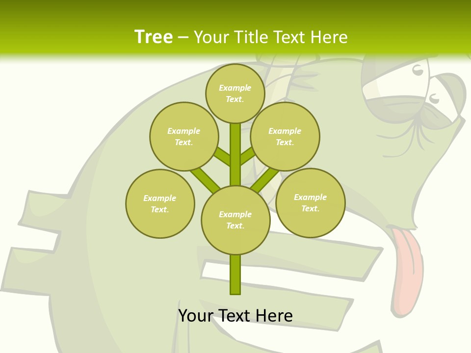 Rope Illustration Hang PowerPoint Template