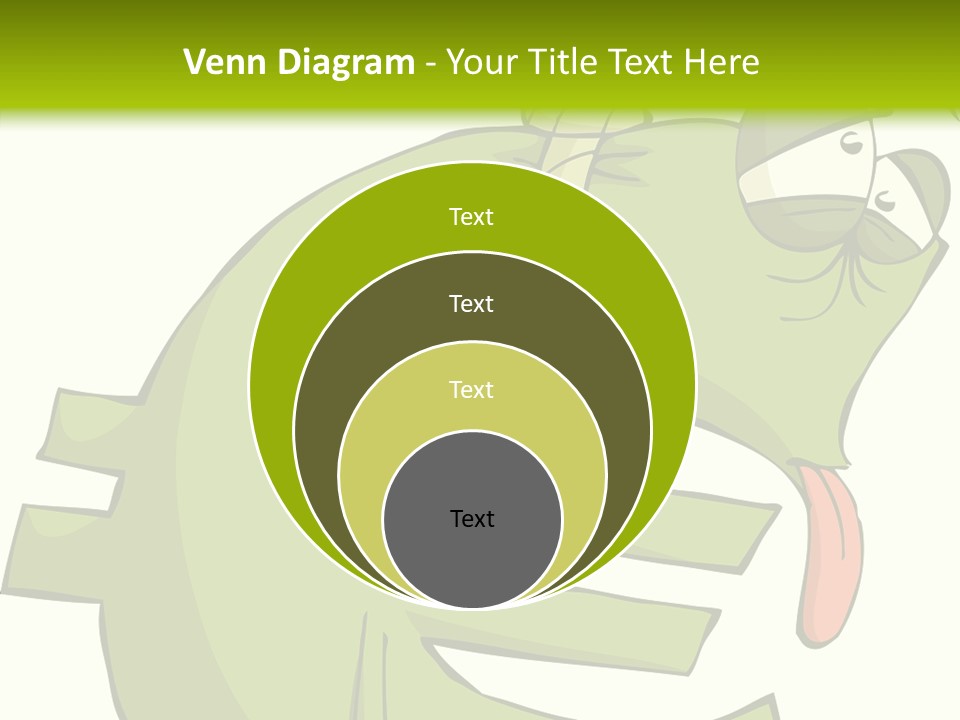 Rope Illustration Hang PowerPoint Template