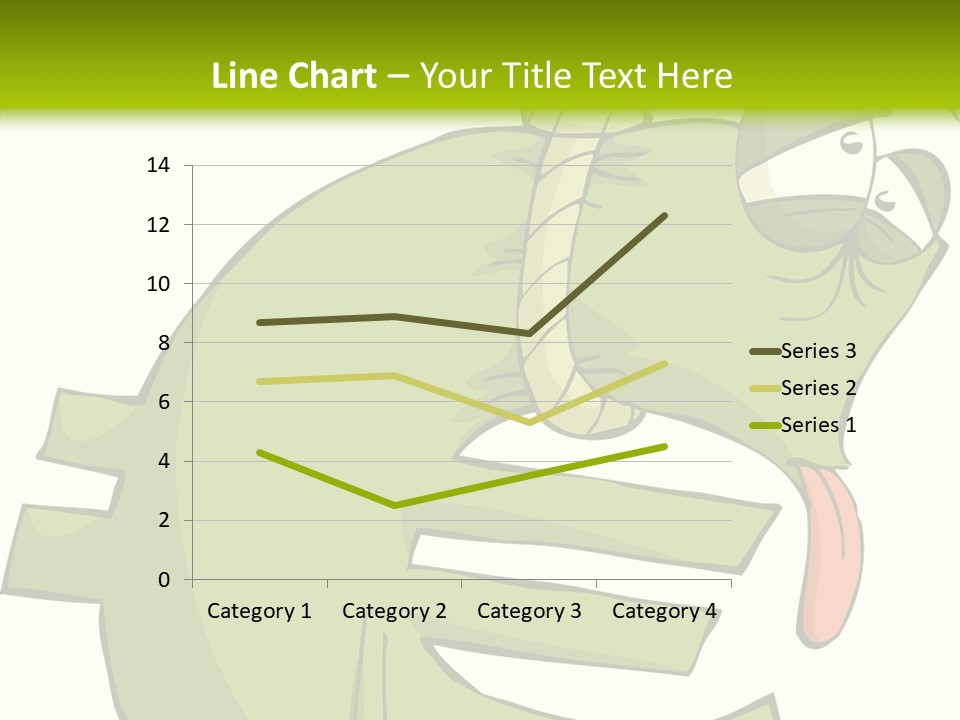 Rope Illustration Hang PowerPoint Template