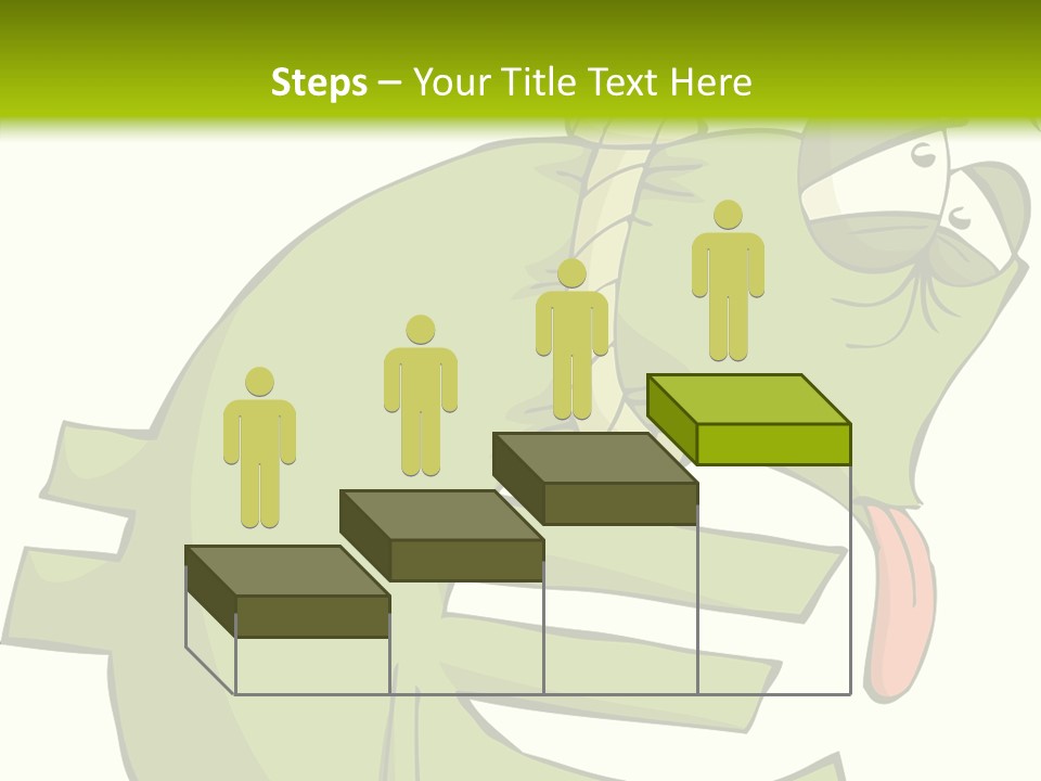 Rope Illustration Hang PowerPoint Template