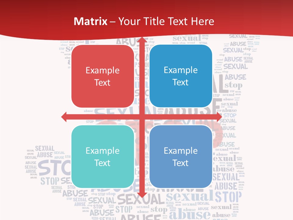 Element Direction Collage PowerPoint Template