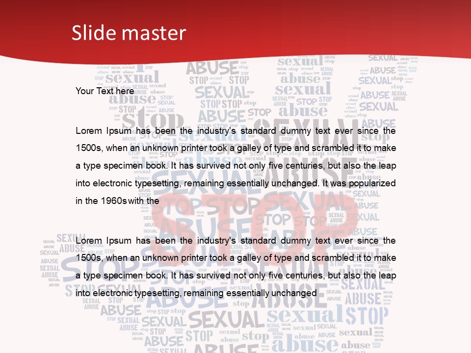 Element Direction Collage PowerPoint Template