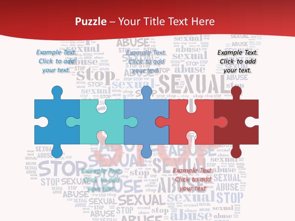 Element Direction Collage PowerPoint Template