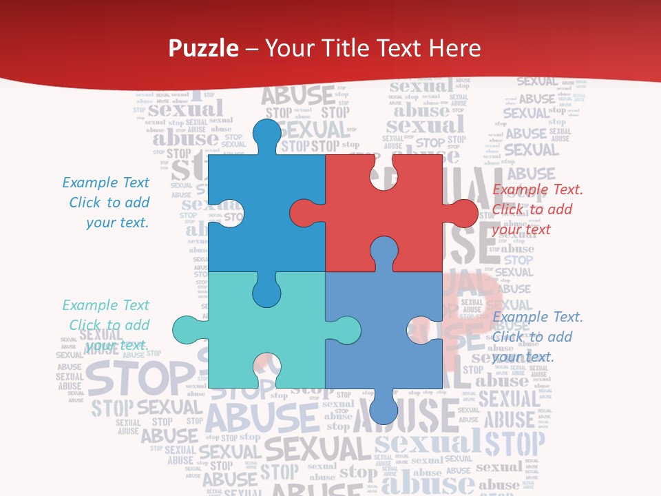 Element Direction Collage PowerPoint Template