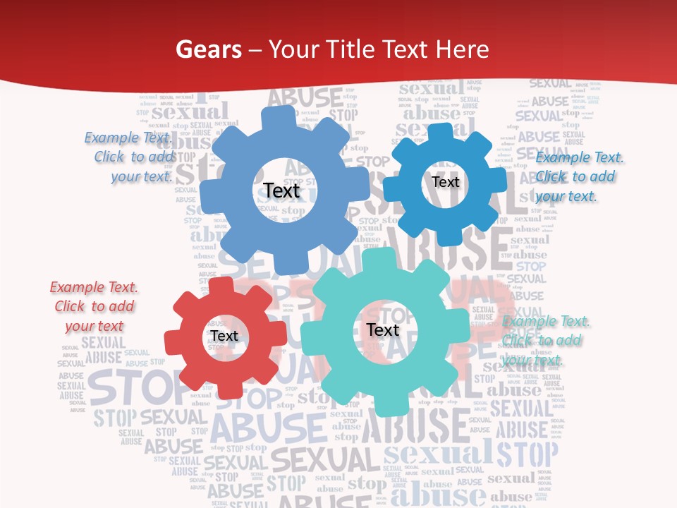 Element Direction Collage PowerPoint Template